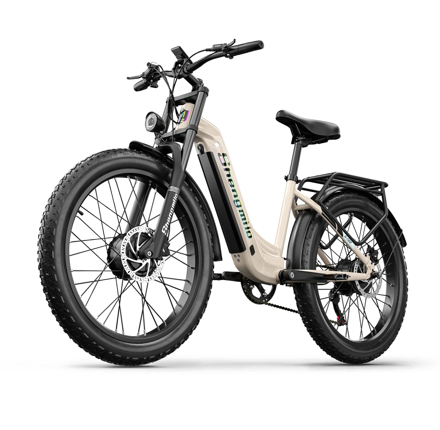 Shengmilo S700 Adults Electric Bike For Men 2000W Dual Motor Bicycle 48V 17.5AH Battery 26" Ebike Electric Mountain Moped