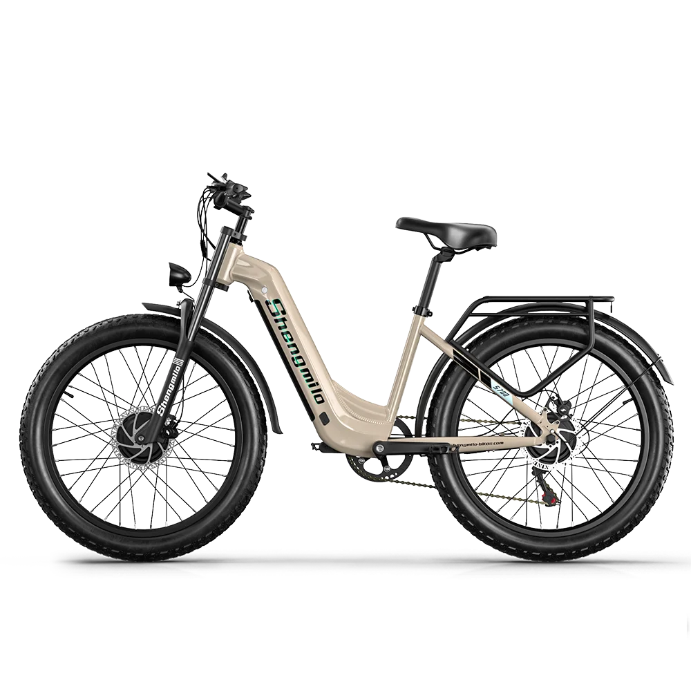 Shengmilo S700 Adults Electric Bike For Men 2000W Dual Motor Bicycle 48V 17.5AH Battery 26" Ebike Electric Mountain Moped